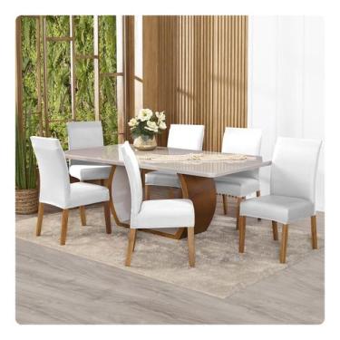 Imagem de Kit Capa Para Cadeiras 6 Unidades Malha Cores - Lenharo Enxovais, BRAN