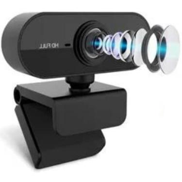 Imagem de Webcam Full Hd Câmera Computador C/ Microfone 1080p USB…
