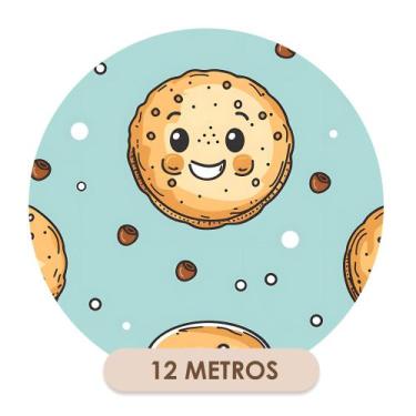 Imagem de Papel De Parede Doceria Padaria Biscoitinhos Fofos - Bazar dos Quadros