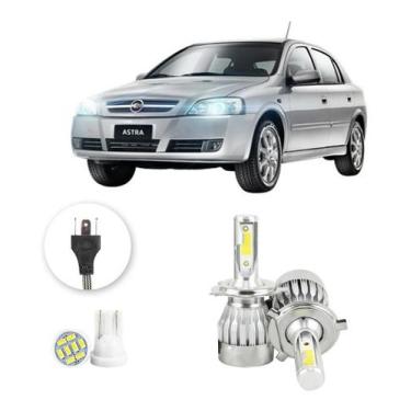 Imagem de Kit Lampadas Led Chevrolet Astra 1995 1998 H4 20000lm6500k - V10