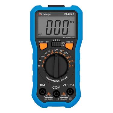 Imagem de Multimetro Digital True Rms Et-1110b