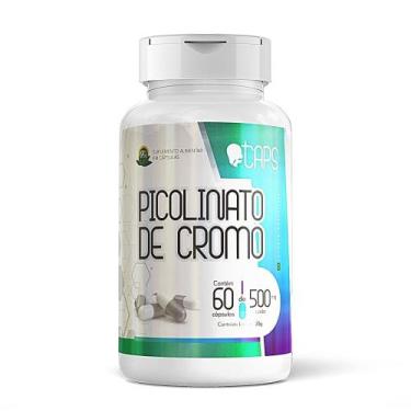 Imagem de PICOLINATO DE CROMO - 500mg (60 Cápsulas) +CAPS