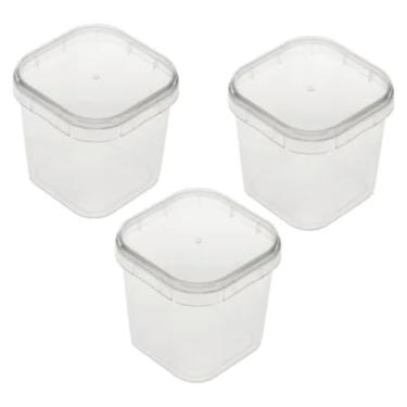 Imagem de Pote Lacre Quadrado 220ml - Bolo No Pote Sobremesa Resistente (120)
