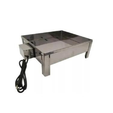 Imagem de Marmiteiro Eletrico 12 Marmitas De Mesa 110V Inox - ELITE