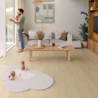 Imagem de Piso Laminado Quick Step Smart Carvalho Congelado Bege QSSM5799 Cx 2,5