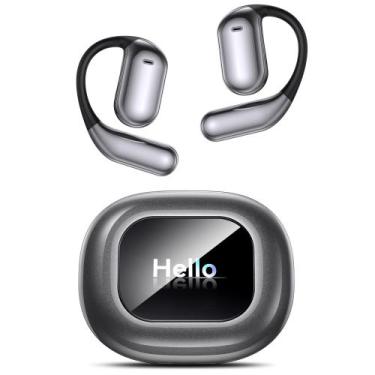 Imagem de Fones de ouvido abertos Zebroy Ultra Q16 Pro Bluetooth cinza escuro