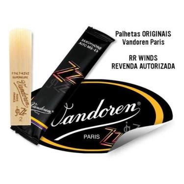 Imagem de Palheta vandoren zzjazz 2,5 sax alto sr4125 - unidade