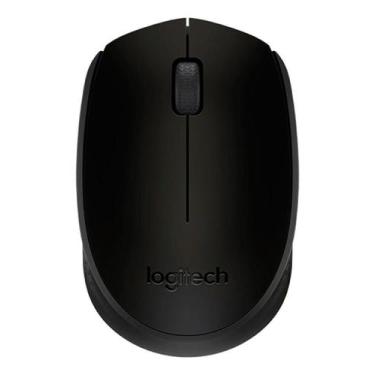 Imagem de Mouse Logitech M170 Sem Fio USB Óptico RC Nano Preto