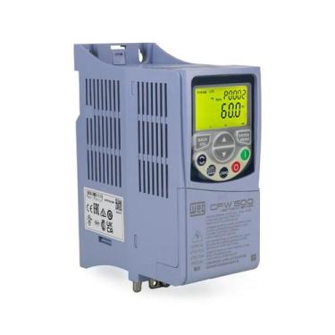 Imagem de Inversor 0,5CV 380V 1,6A de Frequência Weg CFW500 Trifásico (G2 HD)