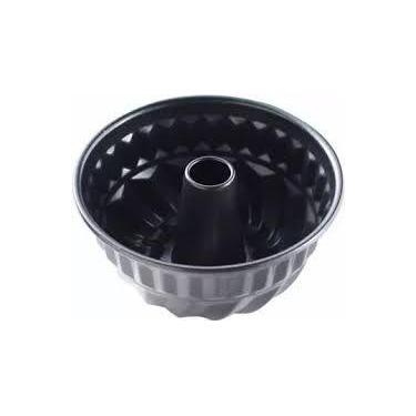Imagem de Forma De Silicone Redonda Para Bolo / Torta / Pudim Com Tubo 11x25cm D
