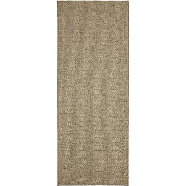 Imagem de Tapetes São Carlos – Tapete New Boucle Sergipe | Estilo Rústico com Listras Tom sobre Tom | Lavável c/Barras Dobradas p/Sala Moderna | 0,6cm x 0,66m x 1,2m