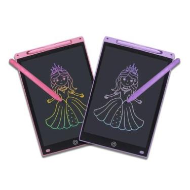 Imagem de Lousa Mágica Tela Lcd Tablet Infantil Escrever Desenhar Brinquedo Infa