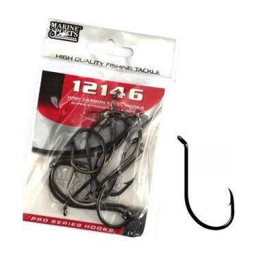 Imagem de Anzol Marine Sport 12146 Black C/50un N2/0 Muito Resistente