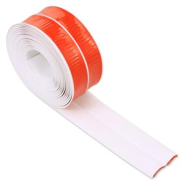 Imagem de Protetor de canto de parede - Acabamento de borda de parede de PVC autoadesivo, acabamento de moldagem de canto flexível para descascar e colar, evita danos na parede para uso doméstico ou no