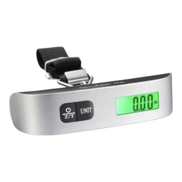 Imagem de Balança De Mão Digital Portátil Mala Bagagem Até 50 Kg - Lika Bijuteri