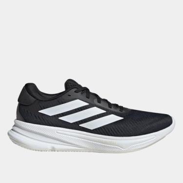 Imagem de Tênis Adidas Supernova Ease Masculino, Preto, Branco, 41