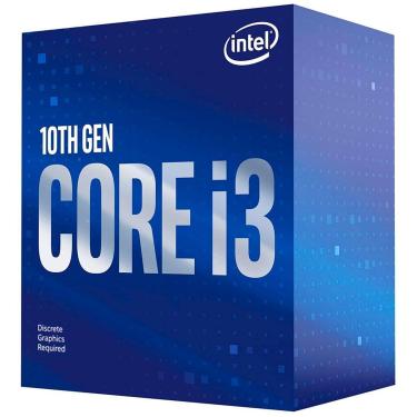 Imagem de Intel® Core i3 10100F - LGA 1200 - 3.6GHz (Turbo 4.3GHz) Cache 6MB - 10ª Geração - BX8070110100F-Unissex