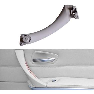 Imagem de Maçaneta do painel da porta interna para BMW Série 3, substituição da tampa do acabamento externo da puxador da porta para BMW E90 E91 323 325 328 330 335 (alça de puxar esquerda)
