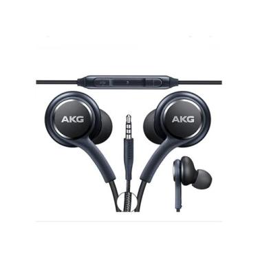 Imagem de Fones de ouvido com conector viva-voz de 3,5 mm para Android - preto -