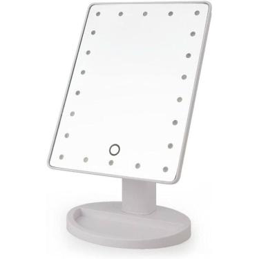 Imagem de Espelho De Maquiagem Com 16 Leds Usb Botão Touch