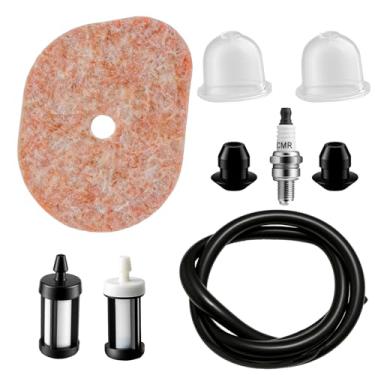 Imagem de FS56 FS56RC Filtro de Ar Vela de Ignição Kits de Ajuste de Filtro de Combustível para STIHL FS50 FS50C FS56 FS56RC FC70 KM56 KM56RC HT56C Peças de Aparador 4144-124-2800
