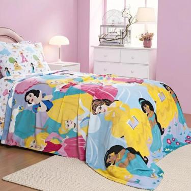 Imagem de Coberta Infantil Manta Princess Super Fofinha E Grossa - Jm Enxovais