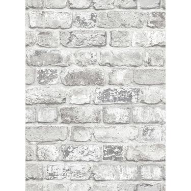 Imagem de MelunMer Papel de parede removível autoadesivo 43 cm × 497 cm