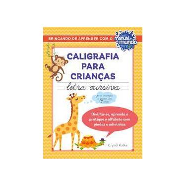 Imagem de Livro - Caligrafia para crianças: letra cursiva - Sextante