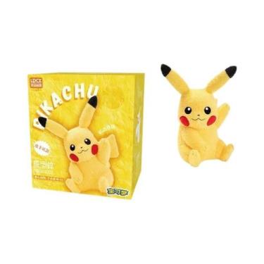 Imagem de Boneco De Pelúcia Kawaii Pikachu De 20CM, Brinquedo De Anime Pichu, Pr
