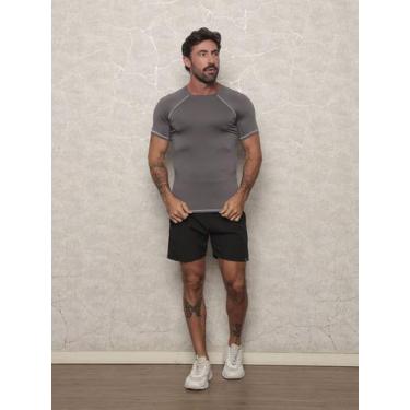 Imagem de Blusa Térmica Masculina Proteção Uv 50 Compressão Rashguard - SAS PRE,