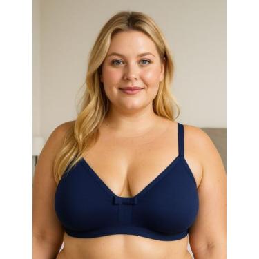 Imagem de Sutiã Plus Size sem Bojo Reforçado Sustentação Resistente - c6 JOSI, M
