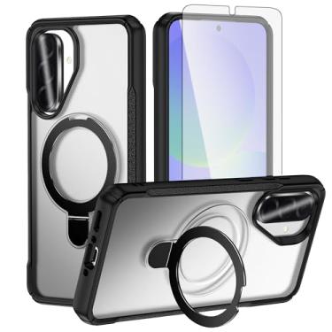 Imagem de Asuwish Capa de telefone compatível com A35/A55 5G JS US Matte Clear