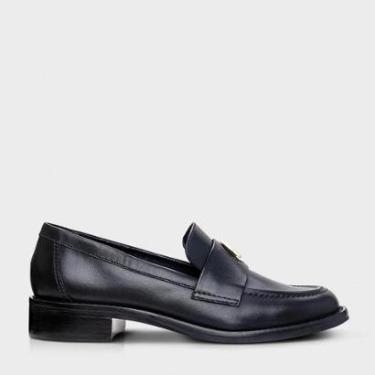 Imagem de Loafer Carrano Icon Salto Bloco Preto - 879001-Feminino