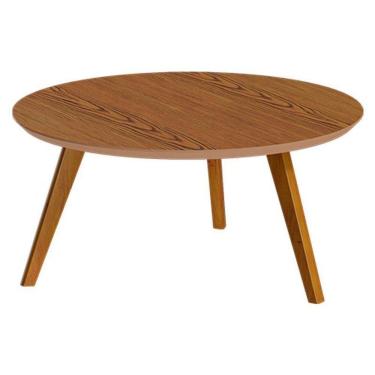 Imagem de Mesa De Centro Classic Redonda Freijó - Imcal