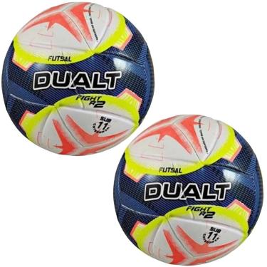 Imagem de Kit 02 Bola De Futsal Dualt Fight Sub 11 Infantil Techfusion-Masculino