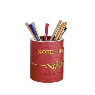Imagem de Porta-canetas Vintage Book Style Vinyl Pot - yiweisai