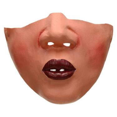 Imagem de Máscara de Halloween Cosplay Latex Creative Scar Spoof M - yiweisai