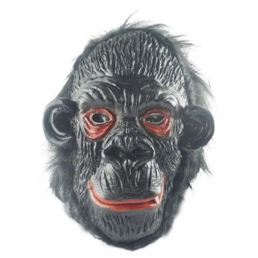 Imagem de Máscara de cosplay Black Gorilla Full Face Head Cover Monkey - yiweisa