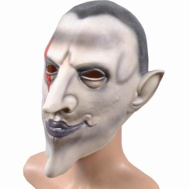 Imagem de Máscara de vampiro Hell Baron Scary Resin para cosplay de Halloween - 