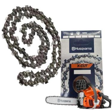 Imagem de Corrente para Motosserra X-CUT 3/8POL 1,5mm 34 Facas S85 HUSQVARNA - H
