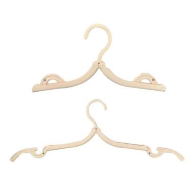 Imagem de Cabide de plástico dobrável para viagem 13x7cm - Top Rio, Salmão