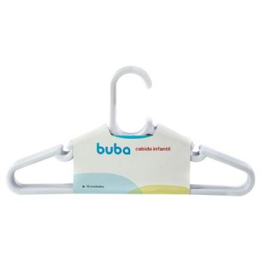 Imagem de Cabide Infantil 10 Unidades Branco 12715 - Buba