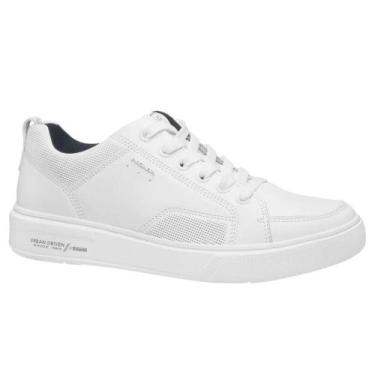 Imagem de Sapatênis Pegada Couro Masculino - 111902, Branco, 39