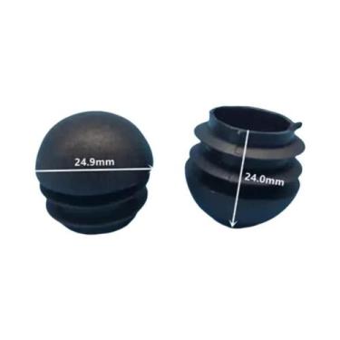 Imagem de Protetores De Pés De Cadeira Redondos De Aço Silenciosos (4/8 Peças) -