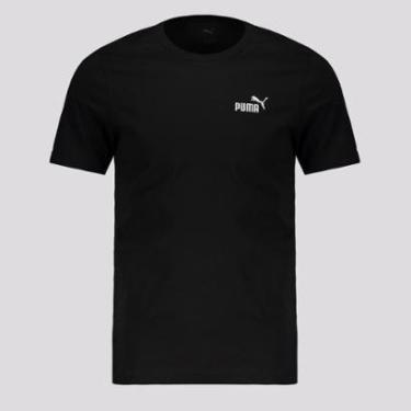 Imagem de Camiseta Puma ESS Small NO. 1 Logo Preto-Masculino