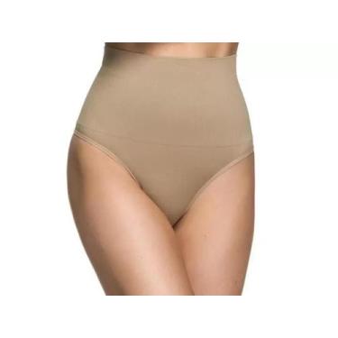 Imagem de Calcinha fio dental modeladora sem costura - Zee Rucci, Satim, M