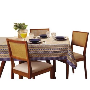 Imagem de Toalha de Mesa Retangular Lepper 6 Lugares Pop 1,40m x 2,10m Sabará