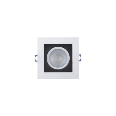 Imagem de Spot de Led Recuado Taschibra Frame MR16 Quadrado 5W Bivolt 6500K Luz Branca