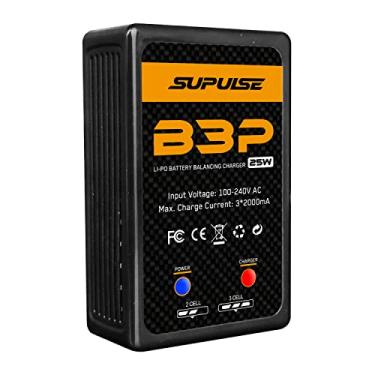 Imagem de SUPULSE Carregador de Bateria Lipo 25W 2S-3S RC Balance Charger AC 7,4-11,1V B3 Pro
