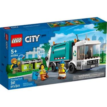 Imagem de City Caminhão De Reciclagem 261 Peças - 60386 - Lego